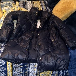 J Crew signature puffer coat